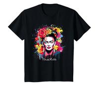 Frida Kahlo - Variety of Items T-Shirt, Youth, Black, 2T