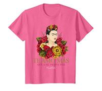 Frida Kahlo - Variety of Items T-Shirt, Youth, Pink Heather, Medium