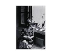 Frida Kahlo Vintage Photograph - Retro Wall Art - Frida Kahlo Photo Print - Iconic Posters - Housewa Canvas Poster Wall Art Decor Print Picture Paintings for Living Room Bedroom Decoration Unframe-sty