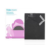 Frida Mom Labour and Delivery Gown for Hospital Birth, Easy-Snap, Black