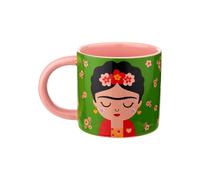 Frida Mug Boho Fiesta Flower Design Coffee Tea Cup Sass & Belle