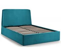 Frida Teal Fabric Storage Ottoman Bed - Sizes Available