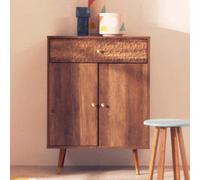 Frida Wood Effect 2 Door and 1 Drawer Cabinet