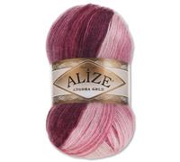 Frida's Wollhaus Alize 100 g Angora Gold Batik Colour Gradient Wool Polyacrylic Economical 27 Colours (1895)