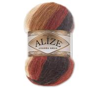 Frida's Wollhaus Alize 100 g Angora Gold Batik Colour Gradient Wool Polyacrylic Economical 27 Colours (2626)