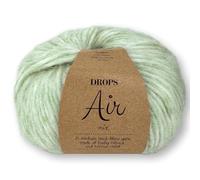 Frida's Wollhaus Drops 50 g Air Knitting Crochet Alpaca Virgin Wool Alpaca Super Soft 50 Colours (42 | Pistachio Ice Mix)