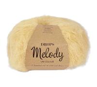 Frida's Wollhaus Drops 50 g Melody Knitting Crochet Alpaca Virgin Wool Alpaca Super Soft 23 Colours (14 | Vanilla)