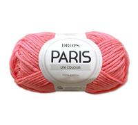 Frida's Wollhaus Drops 50 g Paris Cotton Summer Yarn Baby Yarn Knitting Crochet 54 Colours (Plain Colour 33 | Pink)