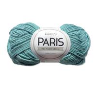 Frida's Wollhaus Drops 50 g Paris Cotton Summer Yarn Baby Yarn Knitting Crochet 54 Colours (Recycled Denim 101 | Light Blue)
