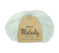 Frida's Wollhaus Drops 50g Melody Crochet Knitting Alpaca Virgin Wool Super Soft 23 Colours (26 | Pistachio Ice Cream)