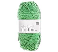 Frida's Wollhaus Rico Design 50 g Creative Cotton Aran Wool Knitting Crochet 63 Colours (40 | Light Green)