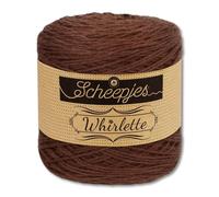 Frida's Wollhaus Scheepjes 100 g Whirlette 100% Cotton Blend Yarn Knitting Crochet Wool Yarn 44 Colors (863 | Chocolate)