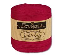 Frida's Wollhaus Scheepjes 100 g Whirlette Cotton Blend Yarn Knitting Crochet Wool Yarn 44 Colours (871 | Coulis)