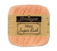 Frida's Wollhaus Scheepjes 50 g Maxi Sugar Rush Crochet Yarn Filet Crochet Cotton 87 Colours (414 | Salmon)