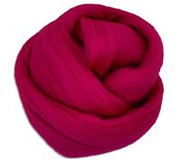 Frida's Wollhaus Wooliny 100 g Felt Wool Merino Wool Fairytale Wool | 35 Colours to Choose From (13 | Pink)