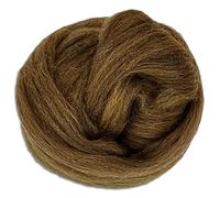 Frida's Wollhaus Wooliny 100 g Felt Wool Merino Wool Fairytale Wool | 35 Colours to Choose From (50 | Brown | Melange)
