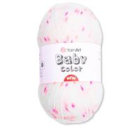 Frida's Wollhaus YarnArt 50 g Baby Colour Baby Wool Yarn Knitting Crochet Super Soft 18 Colours (212)