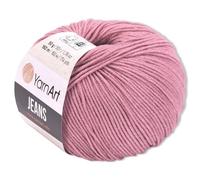 Frida's Wollhaus YarnArt Amigurumi Baby Wool, 50 g, Pastel Colours, 63 Colours (65, Dusty Pink)