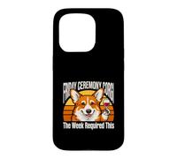 Friday Ceremony Corgi The Week Required This Wine Case for iPhone 15 Pro