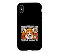 Friday Ceremony Corgi The Week Required This Wine Case for iPhone X/XS