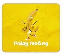 Friday Feeling Funny Dancing Banana Dance Mouse Mat Pad 24cm x 19cm