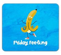Friday Feeling Funny Dancing Banana Dance Mouse Mat Pad 24cm x 19cm