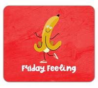 Friday Feeling Funny Dancing Banana Dance Mouse Mat Pad 24cm x 19cm