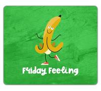 Friday Feeling Funny Dancing Banana Dance Mouse Mat Pad 24cm x 19cm