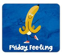 Friday Feeling Funny Dancing Banana Dance Mouse Mat Pad 24cm x 19cm