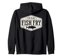 Friday Fish Fry Zip Hoodie