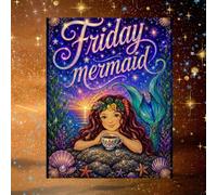 Friday Mermaid: "Kind words and encouragement can help each other" (Seven Days a Week Mermaid)