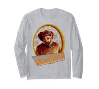 Friday Night Dinner Jim Dog Costume Shalom Funny Meme Comedy Long Sleeve T-Shirt