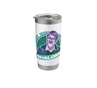 Friday Night Dinner Jim Meme Shalom Funny Parody Slogan LOL Stainless Steel Insulated Tumbler
