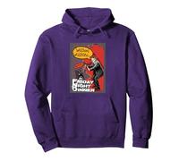 Friday Night Dinner Jim Pop Art Wilson Funny Lol Splash Pullover Hoodie, Adult Unisex, Purple, XX-Large