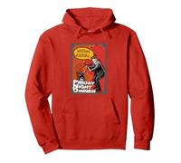 Friday Night Dinner Jim Pop Art Wilson Funny Lol Splash Pullover Hoodie, Adult Unisex, Red, X-Large