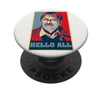 Friday Night Dinner Jim Propaganda Icon Hello All UK Comedy PopSockets Adhesive PopGrip