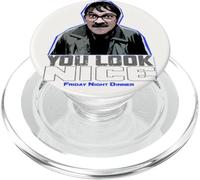 Friday Night Dinner Jim Vintage Comic You Look Funny Nice PopSockets PopGrip for MagSafe