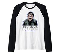 Friday Night Dinner Jim Vintage Comic You Look Nice Funny Raglan Baseball Tee