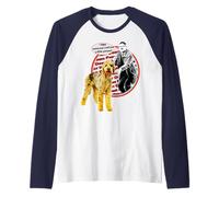Friday Night Dinner Jim Wilson Present Dog Lover LOL Funny Raglan Baseball Tee