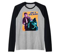 Friday Night Dinner Jim Wilson Stay Good Dog Friends Classic Raglan Baseball Tee