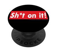 Friday Night Dinner Martin Meme S-t On It Logo Joke Parody PopSockets Adhesive PopGrip