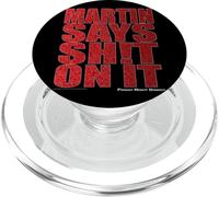 Friday Night Dinner Martin Meme Says S-t On It Quote PopSockets PopGrip for MagSafe