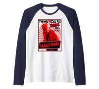 Friday Night Dinner Mr Morris Meme Tough Half Pint LOL Funny Raglan Baseball Tee
