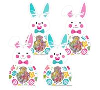 FRIDAY NIGHT Easter Candy Boxes Bunny Party Favors Treat Boxes Decoration Birthday Baby Shower Wedding Supplies 24 pcs