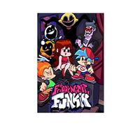 Friday Night Funkin' 37 Canvas Poster Wall Art Decor Print Picture Paintings for Living Room Bedroom Decoration Unframe-style 12x18inch(30x45cm)