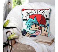 Friday Night Funkin Square Pillowcase Pillow Cover Polyester Cushion Zip Decorative Comfort Throw Pillow for Home Sofa