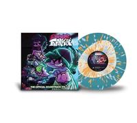 Friday Night Funkin' The Official Soundtrack Vol. 1 "Game Over" Edition Blue White Splatter Colored Vinyl 2LP (240 Copies Pressed)
