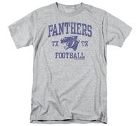 Friday Night Lights Tv Series Panther Arch Adult T Shirt Tee Grey XL