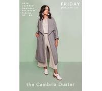 Friday Pattern Company Ladies Sewing Pattern Cambria Duster