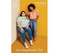 Friday Pattern Company Pattern, Light to Medium-Weight Wovens, Such as Rayon Challis/Crepe, Cotton Lawn, Double Gauze, Shirting, or Linen, None